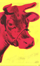 ANDY WARHOL Cow Pink on Yellow, 1966 (small), 1992 - $147.51