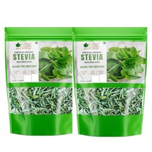 Organic &amp; Natural Stevia Leaves Raw Herb Stevia Rebaudiana Sweetener 2X100g - £14.68 GBP