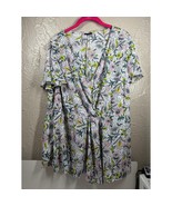 Torrid Shirt Top Womens Plus Size Floral Print Flowy V Neck Blouse Sprin... - $38.48 CAD