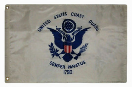 2x3 USCG US Coast Guard 2&#39;x3&#39; Premium Quality Heavy Duty Polyester Flag - £12.48 GBP