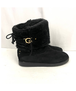 G by Guess Black Boots Sz 11 Faux Suede Booties  - £15.14 GBP