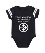 I Love Watching The Steelers Onesie Baby Outfit - $20.00+
