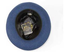 Bruno Capelo Hat Australian Wool Fedora Teardrop Crown Fabio FB234 Denim image 4