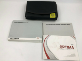 2015 Kia Optima Owners Manual Handbook Set with Case OEM K01B38010 - £14.06 GBP