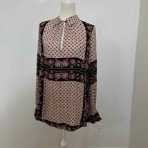 Free People Changing Times Printed Blouse Tea Combo XS - $33.85