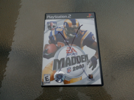 DVD-Madden NFL 2003 (Sony PlayStation 2, 2002) - $3.59