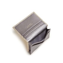 Campo Marzio Unisex Leather Business Card Holder,Orange Grey - £47.31 GBP