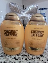 Lot of 2 OGX Coconut Caffeine Shampoo 13 oz - $48.50