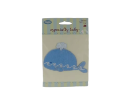 Wrights Fabric Iron-On Applique - New - Whale - £3.93 GBP