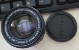 Minolta MC W.ROKKOR-HG 1:2.8 35mm Camera Lens - $55.81