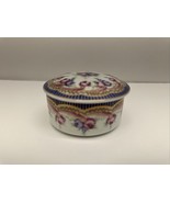 Lefton China Covered Round Dish “left on china” 1991 - $27.71 CAD