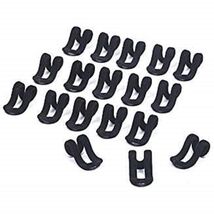 Only Hangers Slim-Line Set of (18) Mini Cascading Hooks (Black) New  - $3.99