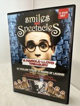 5-DVD Smiles  Spectacles The Harold Lloyd Treasury 2007 Set Comedy Black &amp; White - £11.19 GBP