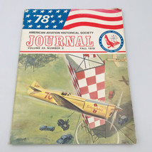Vintage Fall 1978 American Aviation Historical Society Journal Vol 23 No 3 - £7.55 GBP
