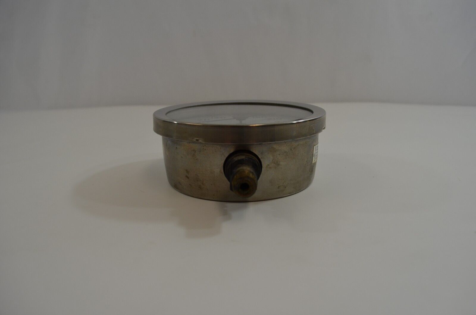 Ashcroft Pressure Gauge 300 PSI Bronze Tube Brass Socket 5" Steampunk