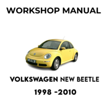 Volkswagen New Beetle 2004- 2010 Service Repair Workshop Manual - £6.18 GBP
