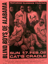 Blind Boys of Alabama signed concert flyer - £39.64 GBP