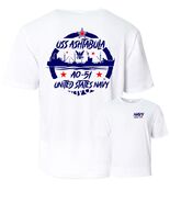USS ASHTABULA AO-51 Performance T-Shirt - €21,63 EUR+