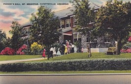 Parker&#39;s Hall Mt. Sequoyah Fayetteville Arkansas AR Methodist Postcard B26 - £2.39 GBP