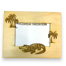 Florida Vacation 8x10 with 5x7 picture Photo frame insert (FRAME NOT INCLUDED) ( - £19.70 GBP