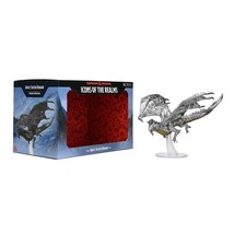 Wizkids/Neca Dungeons &amp; Dragons: Icons of the Realms Adult Silver Dragon - £69.22 GBP