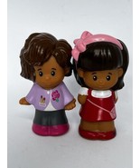 Fisher Price Little People Action Figures Toy Lot of 2 African American ... - €11,23 EUR