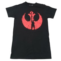 Star Wars Shirt Size XS Rebel Alliance Graphic Print Tee Measurements In... - $28.44