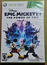 Xbox 360 Disney Epic Mickey 2: The Power of Two Microsoft 2012 Game Manual Case - £5.75 GBP
