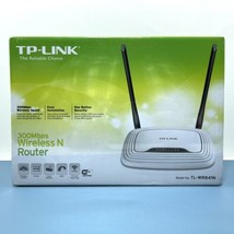 TP-Link TL-WR841N 2.4GHz N300 300Mbps Wireless WiFi Router - £14.28 GBP