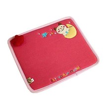 [Fly To The Moon] Embroidered Applique Fabric Art Mouse Pad / Mouse Mat ... - £8.66 GBP