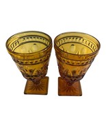 Indiana Glass Park Lane Amber Goblets – Colony Brand – Set of 2 – Vintag... - €30,15 EUR