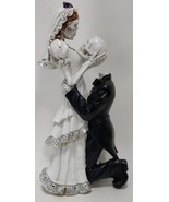 Happy Halloween Day Of The Dead Bride And Groom Tabletop Decor - $838.09 MXN