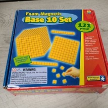 School Smart Foam Magnetic Base Ten Set Math Place Value Multiplication - $15.00