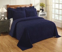 Better Trends Chenille Bedspreads King Jullian Collection Bold Stripes Design in - $84.87