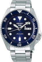 NEW Seiko 5 Sports SRPD51 Men&#39;s Analog Automatic Blue Dial 42.5mm Case Watch - £195.84 GBP