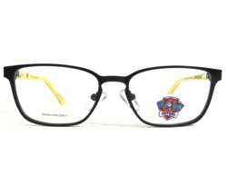 Paw Patrol Kids Eyeglasses Frames PP07 BLK Black Yellow Rectangular 46-15-125 - £14.57 GBP