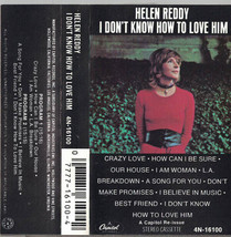 Helen Reddy - I Don&#39;t Know How To Love Him (Cassette) (G+) - £2.22 GBP