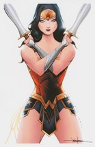 Jae Lee SIGNED DC Comics JLA Justice League Super Hero Art Print ~ Wonder Woman - £23.73 GBP