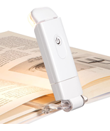 DEWENWILS Book Light Rechargeable, Amber Reading Lights for Books in Bed... - £11.53 GBP