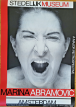 Marina Abramovic - Cartel Original Exposición - Amsterdam-Stedelijk-2023 - $210.98