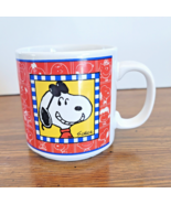 Ceramic Snoopy Peanuts Mug Willitts 40th Anniversary Schultz Vintage 197... - £8.55 GBP