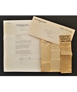 1942 vintage US SENATE LETTER referral Attorney DICK RUDOLF atlantic io ... - £37.05 GBP