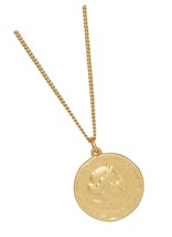 Coin Necklace Vintage Gold One Size - £98.44 GBP