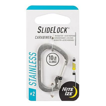 Nite Ize Nite Ize Stainless Steel Slidelock Carabiner #2 - $32.19