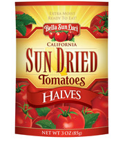 Bella Sun Luci California Sun Dried Tomato Halves, 3 oz. Re-sealable Pouch - £23.70 GBP+