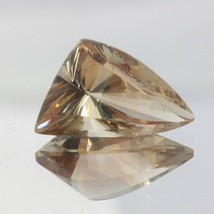 Oregon Sunstone Peach Color VVS 15 mm Fancy Precision Cut Trillion 7.09 carat - £143.20 GBP