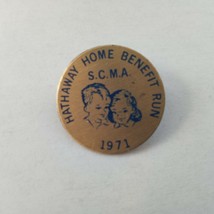 Motorcycle Pin S.C.M.A HATHAWAY HOUSE BENEFIT RUN 1971 JACKET VEST PIN HAT - £6.26 GBP