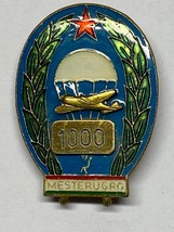 Hungary, Master, Parachutist, Para Wing, Communist Era, 1000 Jumps, Vintage - £34.99 GBP