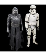 Large Star Wars Kylo Ren and Storm Trooper 18 Inch Action Figures Lucasfilm - $81.18 CAD