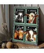 Farm Cow Today I Choose Joy Cow Lover 1 - $15.99